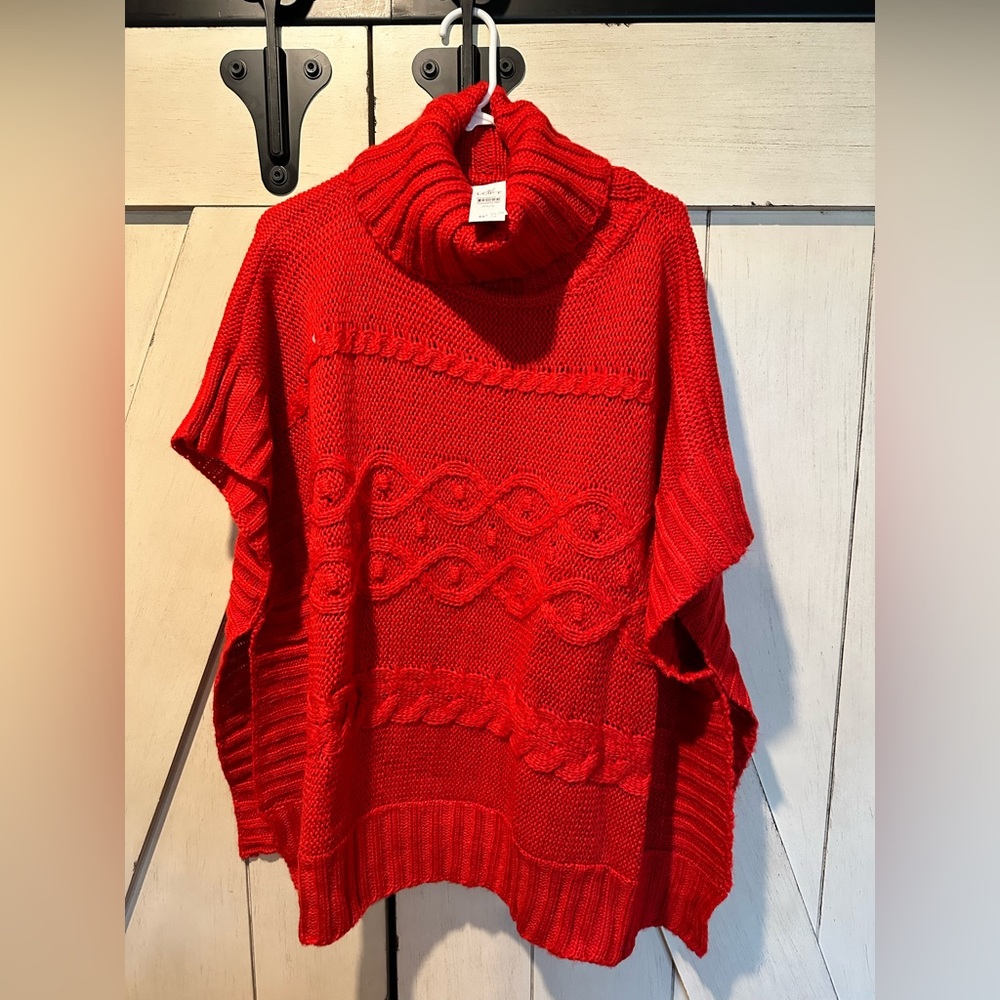 LOFT Poncho Sweater